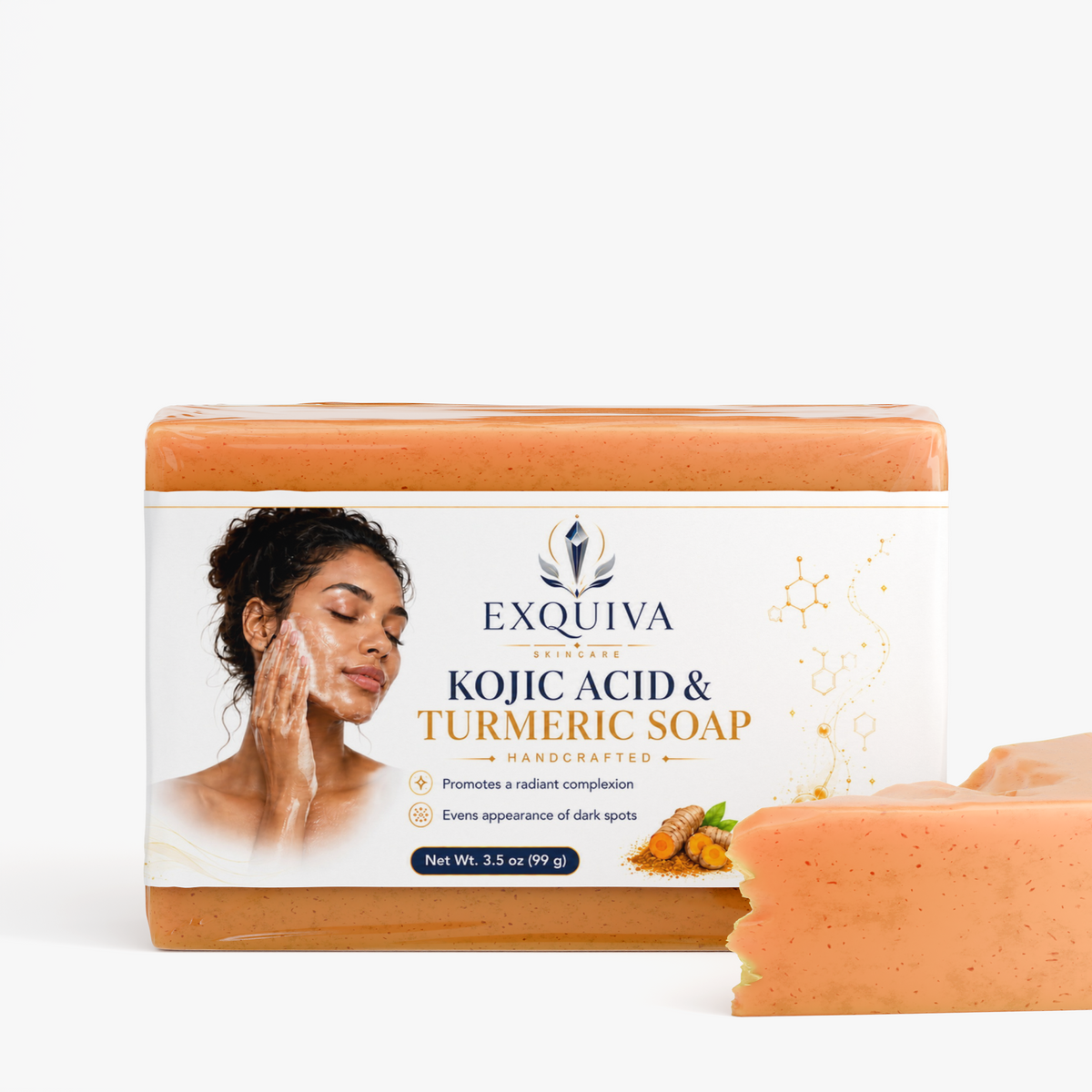 Kojic Acid & Turmeric Soap
