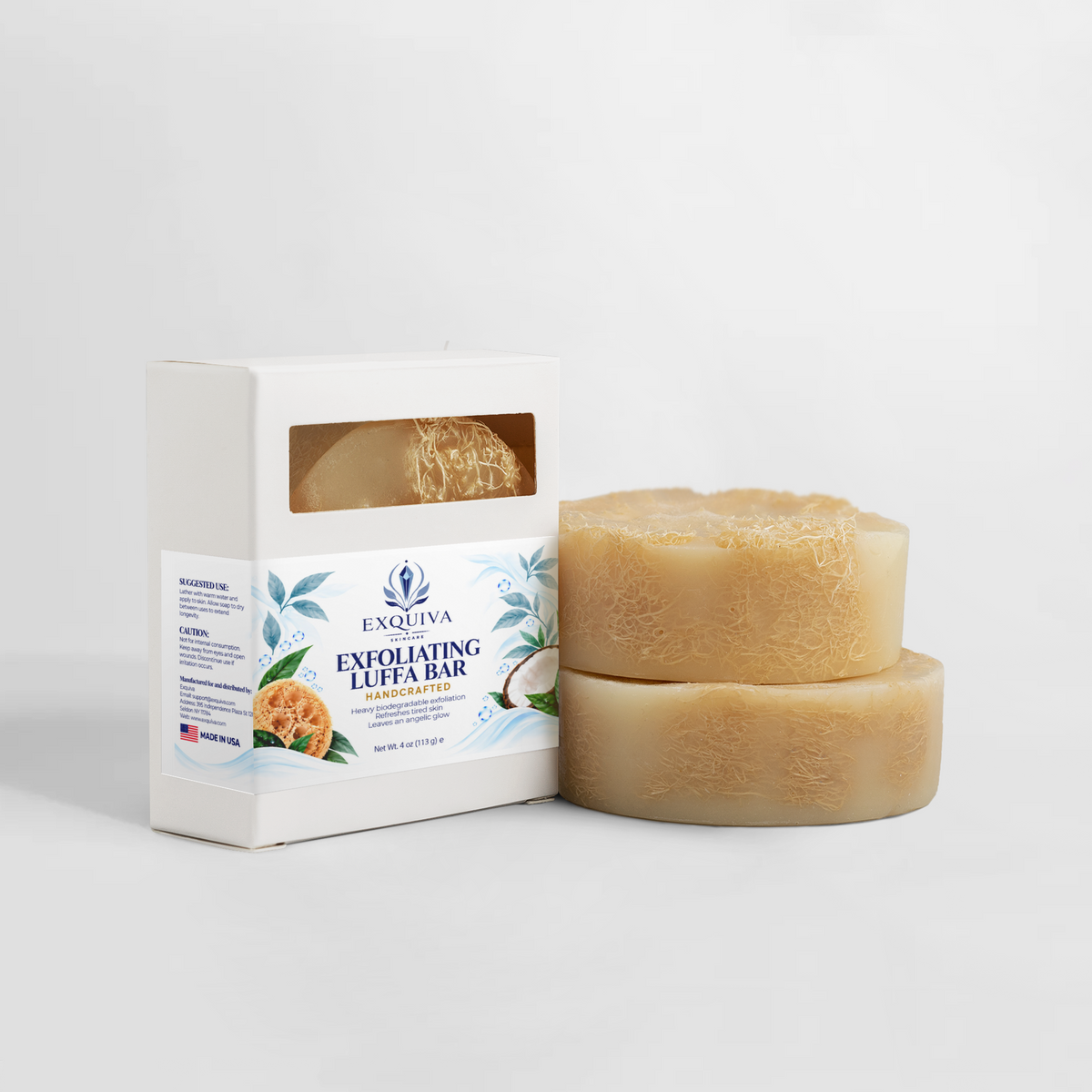 Exfoliating Luffa Bar