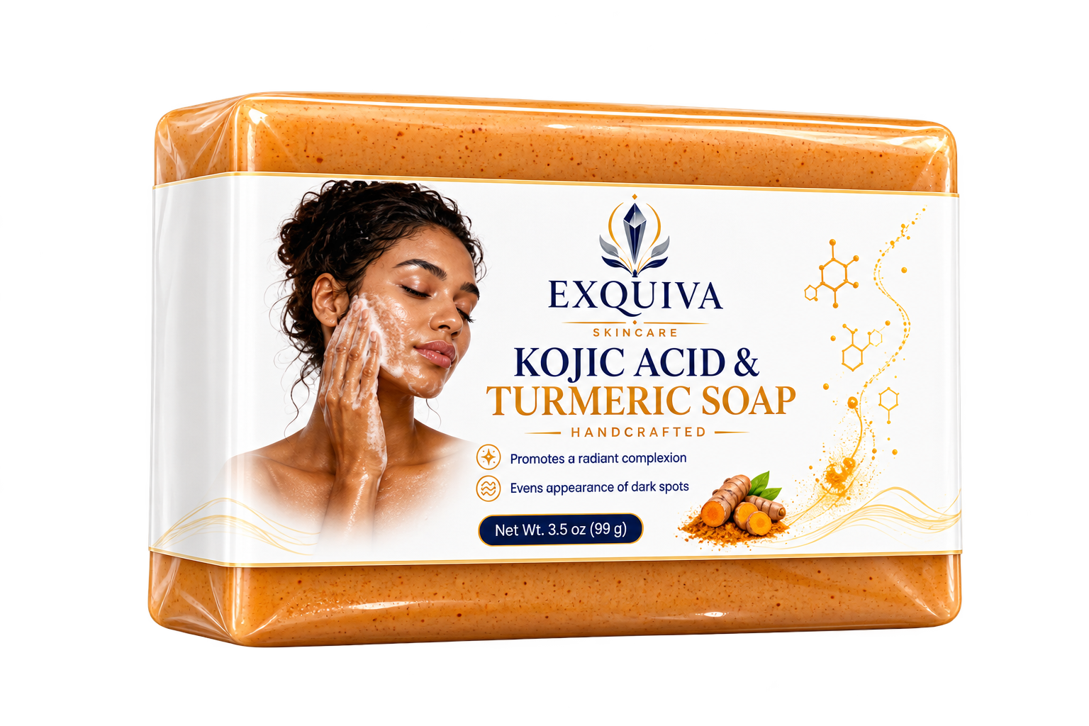 Kojic Acid & Turmeric Soap